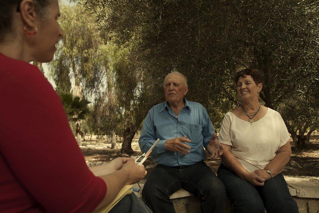 אילת מראיינת בטבע